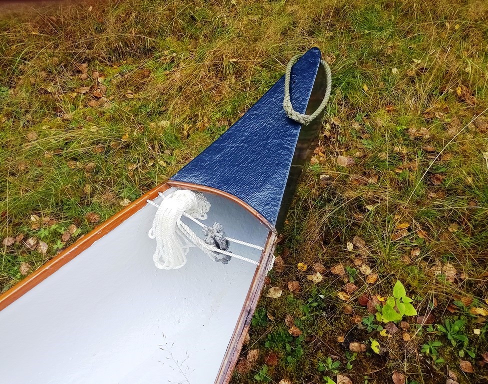 Fertige Lackierung mit Ankerhalterung